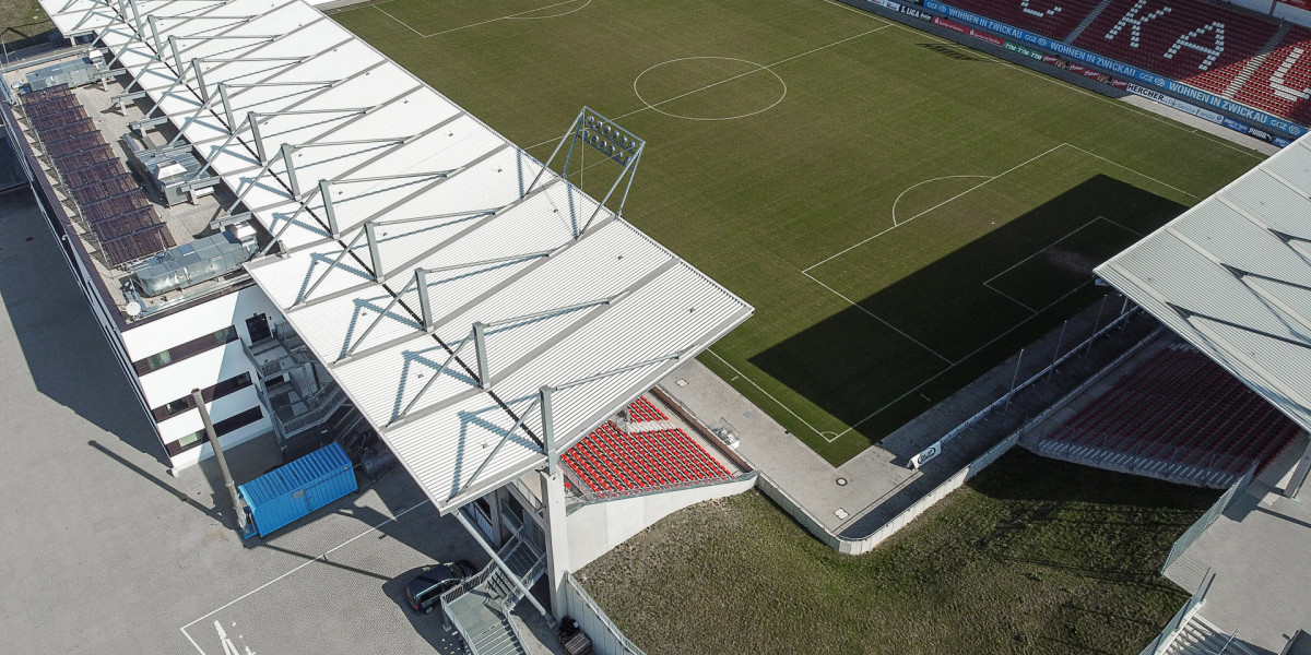 Heizcontainer beim FSV Zwickau